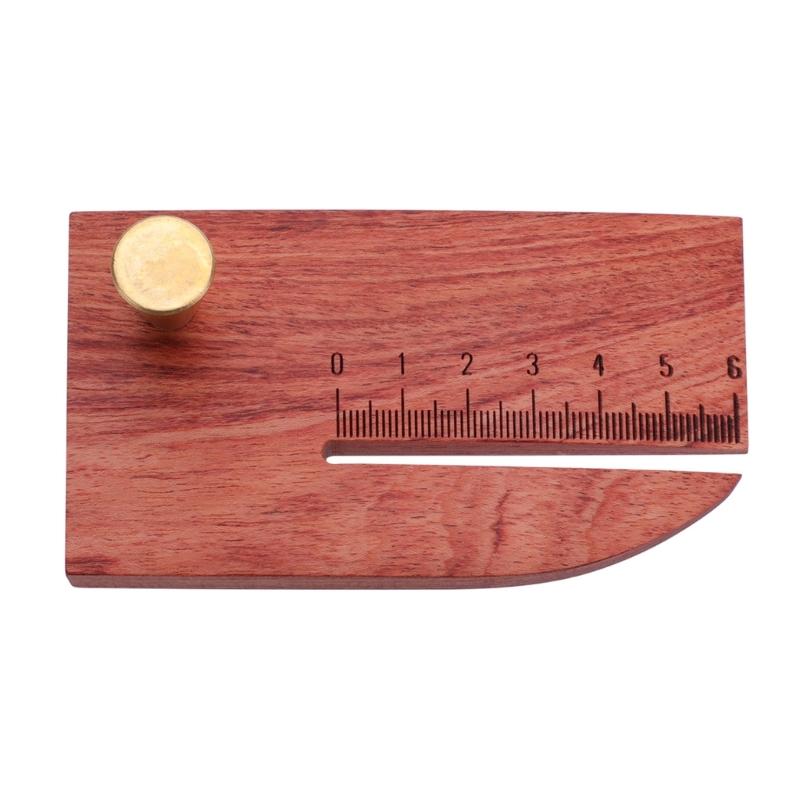 Wooden Leather Chopper Leather Punching Plates Aid Plates Leather Punch Plate Tool for Leathers Craft Working