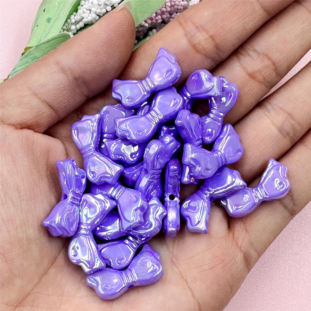 20 шт. 11,1*21,8 мм 9 цветов модные акриловые банты свободные бусины для браслетов ожерелья изготовление ювелирных изделий