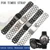 Для TIMEX T2N720 T2N721 TW2R55500 T2N739 Браслет для часов из нержавеющей стали Мужской Ремешок для часов 24*16 мм Крепление к корпусу Металлический браслет Черный Серебристый
