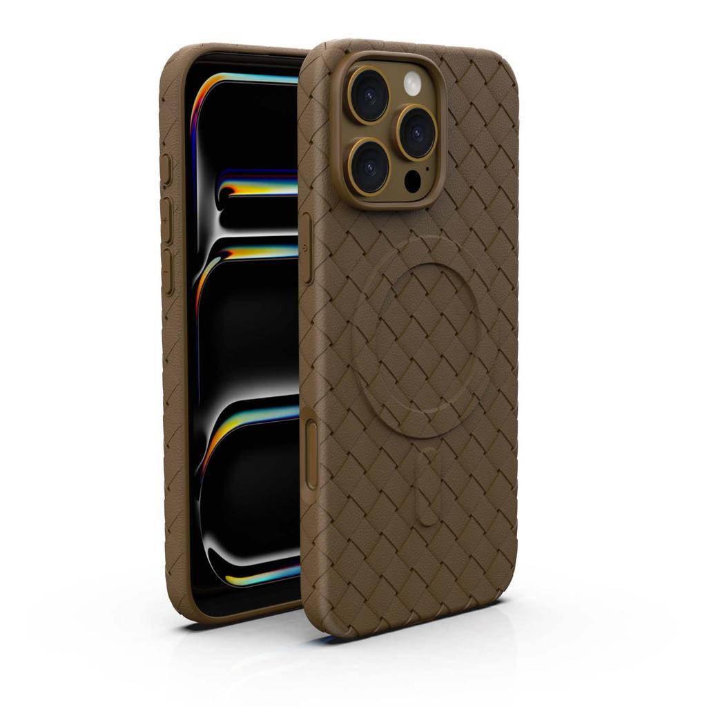 Для магнитного беспроводного зарядного чехла Magsafe для iPhone 16 15 14 12 13 Pro Max дышащий охлаждающий тканый сетчатый мягкий силиконовый чехол