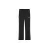 X Sophia Chang Collaboration Aop Wide Leg Pants Retro Sports Color Block Design Mid Rise Casual Pants Women Pants Black 624631-01