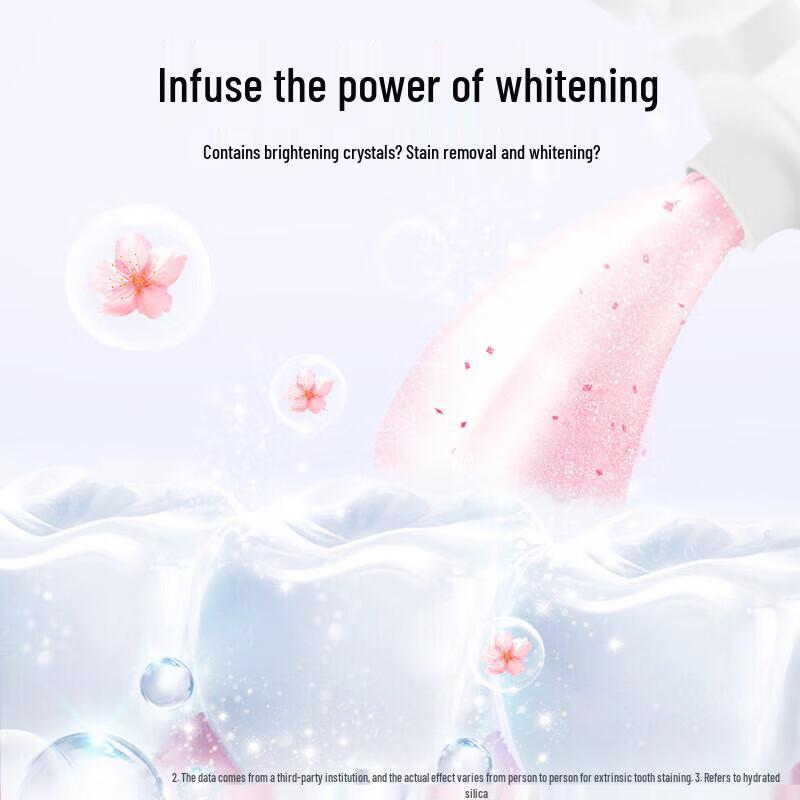 Lion Chilijia Flower Language White Stain Removal Whitening Toothpaste