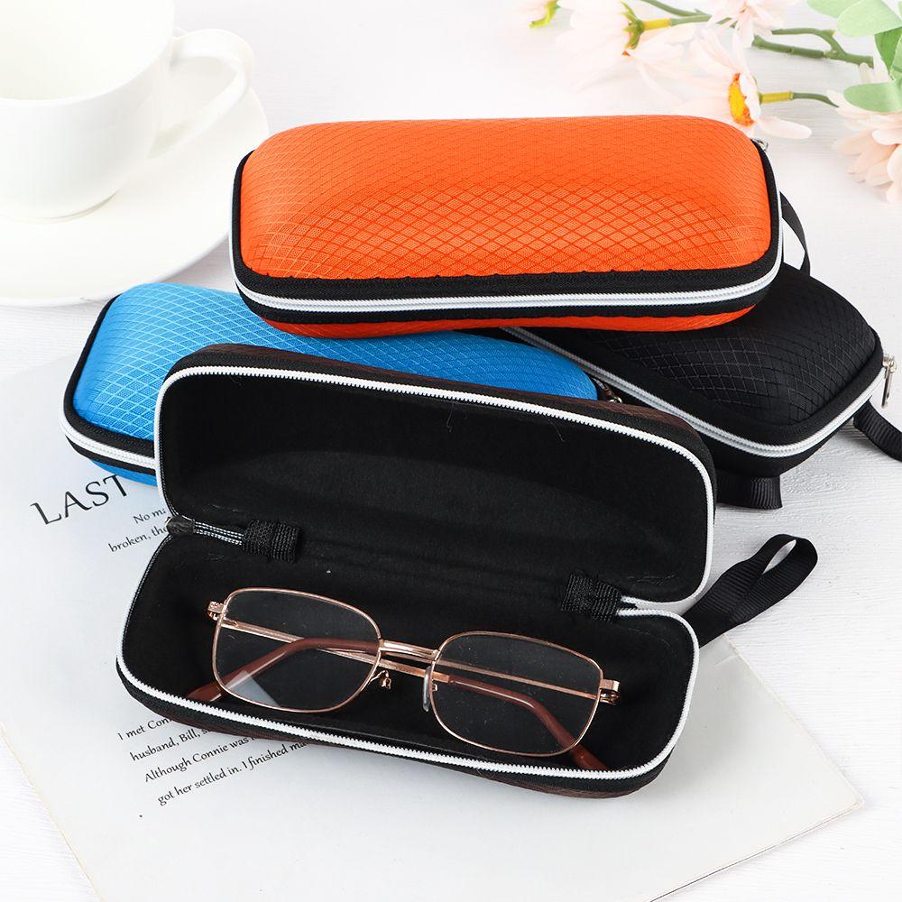 Fashion Portable Zipper Glasses Box Eyeglasses Accessories Glasses Holder Eyeglasses Case