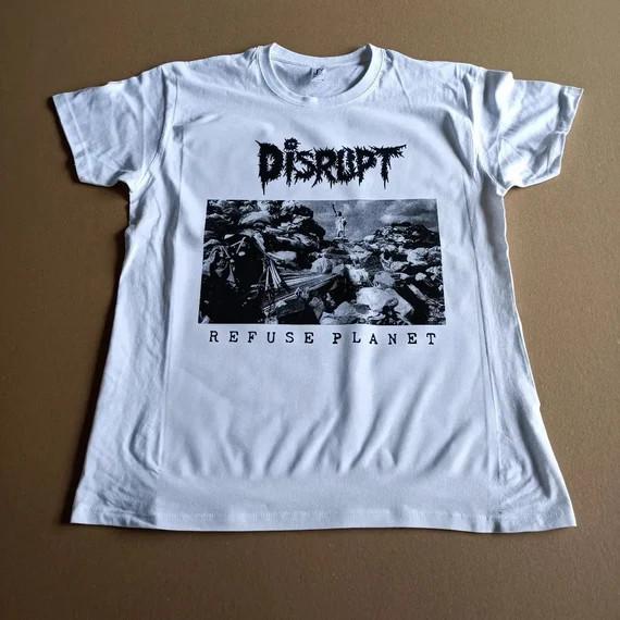 DISRUPT Refuse Planet T-Shirt Tee Short Sleeve All Size S to 5XL IM0395