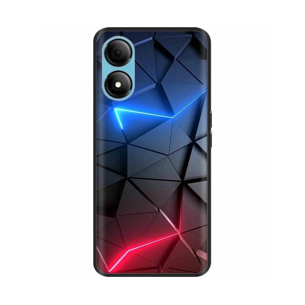 Чехол для ZTE Blade A33S Мягкий Черный Окрашенный ТПУ Чехол для Телефона Fundas Для ZTE Blade A33s BladeA33S Защитный Силиконовый Чехол Coque
