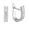 Silver Earrings with Cubic Zirkonia (2094203)