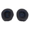 2PCS Headset Pads Memory Foam Soft Protein Leather Wireless Headphone Cushion Replacement Ear Pad