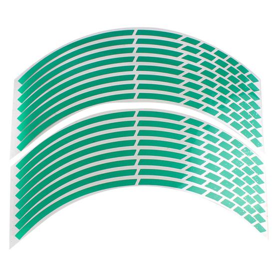 16Pcs Car Motorcycle Bicycle Wheel Rim Reflective Sticker Tape Strip Decal Decor