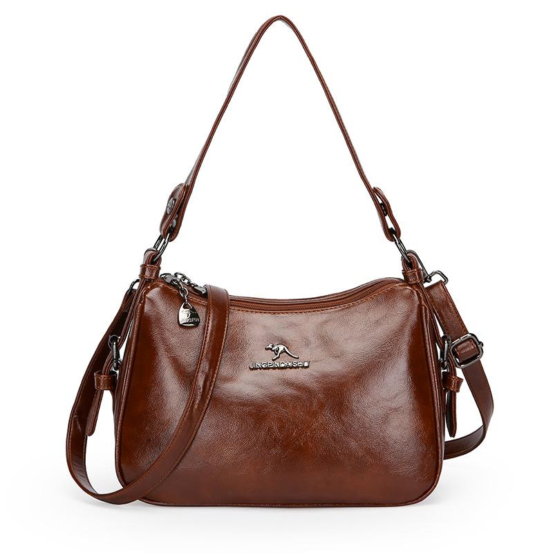 Простая сумка для женщин на весну и лето, большой вместимости, универсальная, сумка через плечо, маленькая квадратная сумка