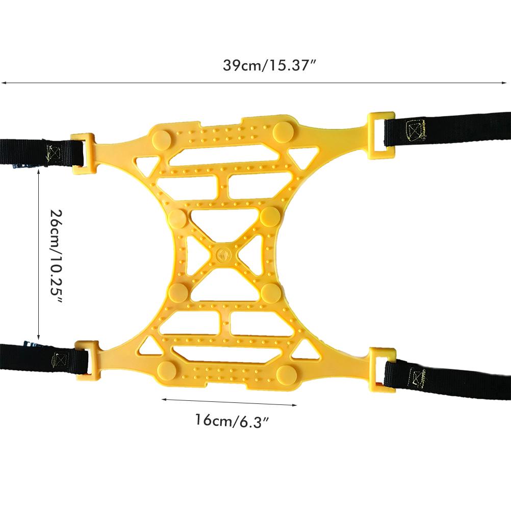 Car Snow Chains Anti Slip Emergency Tire Straps Winter Portable Wheel Chains for  and Trucks