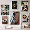 Mural Dessert Cafe Restaurant Lounge Coffee Latte Kitchen Decoration Canvas Painting Poster Picture Bedroom Wall Art Decoration