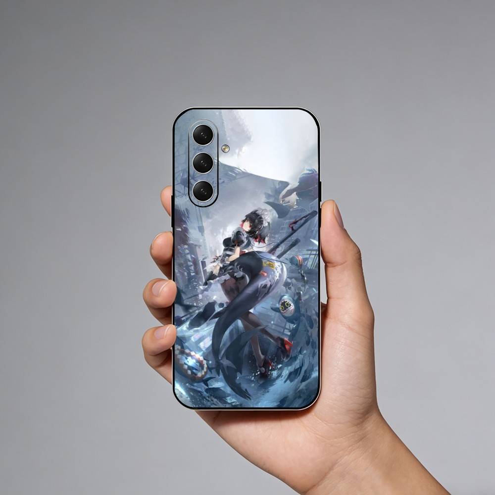 ZZZ E-Ellen Joe Phone Case For Samsung Galaxy A73,A21s,A22,A31,A52,A53,A71,A41Soft Black Shell