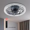 Потолочный светильник-вентилятор с дистанционным управлением и патроном E27 для спальни и коридора