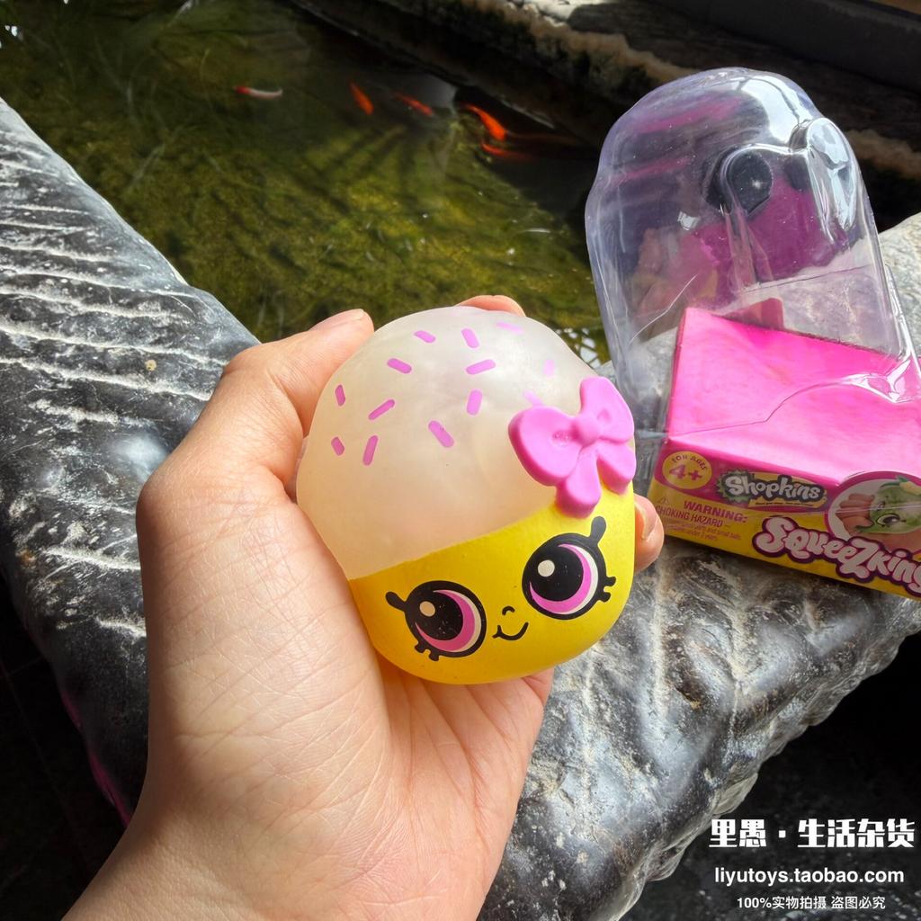 Moose Toys Shopkins Squeezkins Медленно поднимающиеся Сквиши Игрушки Снятие Стресса Милые Коллекционные Сжимающиеся Фигурки Подарок