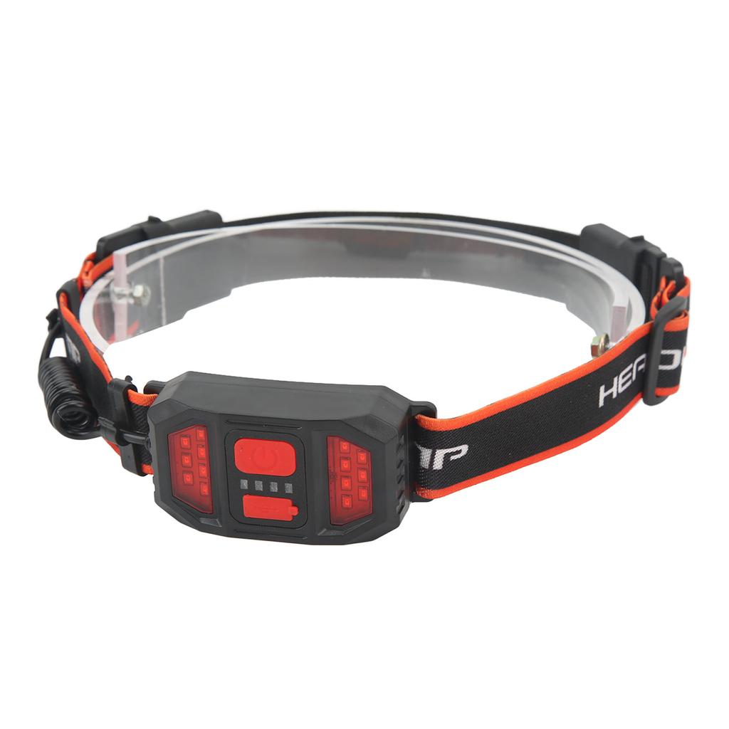 LED Headlamp Strong Light USB Rechargeable Fishing Head Light for Outdoor Activities
