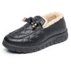 2025 Winter New Thick-soled Cold-proof and Waterproof Women's Cotton Shoes Are Comfortable and Casual, Piled and Thickened To Keep Warm Mother Shoes