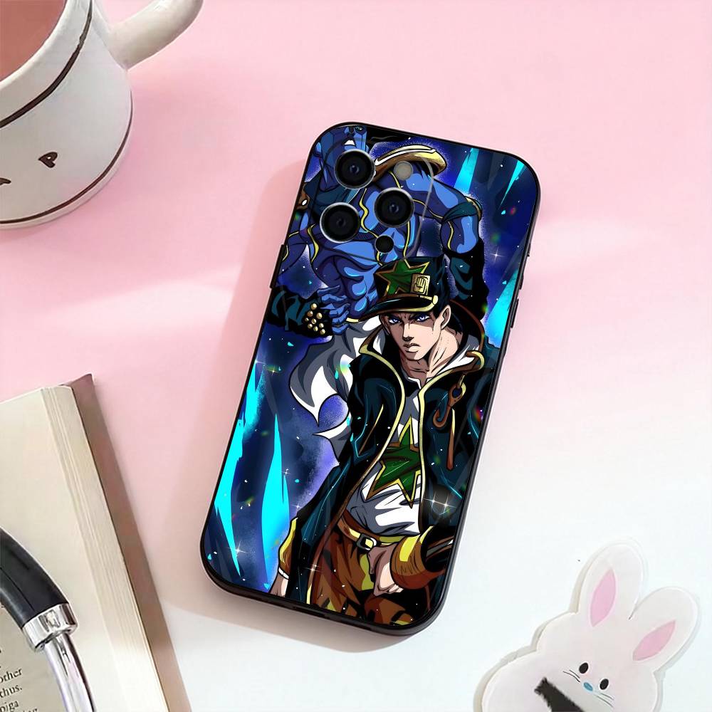 Johnny J-Joestar of the J-Jojo Phone Case For iPhone 17,16,15,14,13,12,11 Plus,Pro,Max,XS Silicone Soft Cover