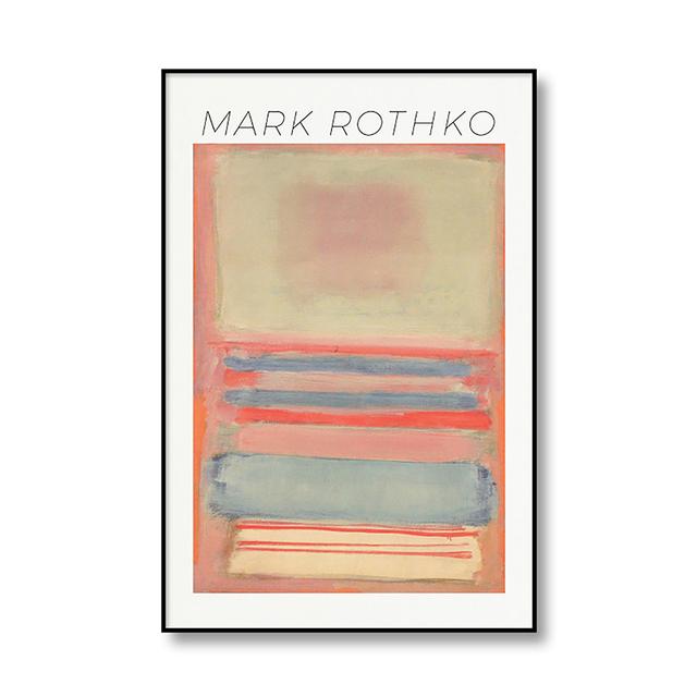 Марк Ротко классический абстрактный холст плакат и принт настенная живопись декоративная картина Современная гостиная украшение дома