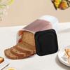 5.4 Liter Plastic Bread Bin Bread Saver Bread Box with Lid Sandwich Bread Holder For Sandwich Loaf Sliced Breads