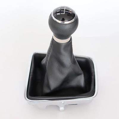 6 скоростей для VW Tiguan 2007 2008 2009 2010 2011, автомобильный Стайлинг, автомобильная ручка переключения передач, новая ручка с кожаными ботинками