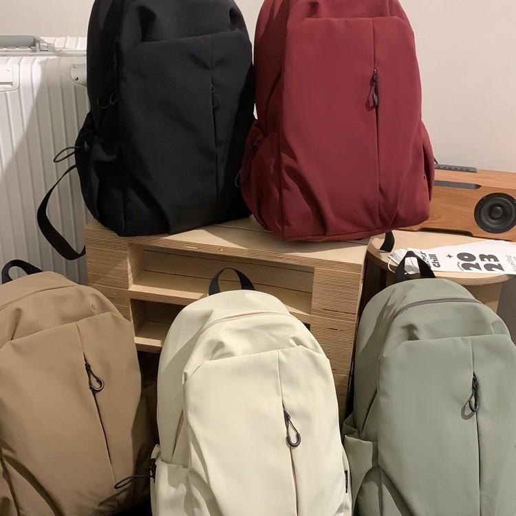 Schoolbag Student School Bag 1011 New Junior High School Student School Bag Simple and Versatile Daily Large Capacity Backpack