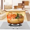 Corning VISIONS Crystal Clear Flair Series Casserole