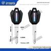 Заготовка ключа зажигания с чипом для мотоцикла Haojue TR300/XCR300/DR300