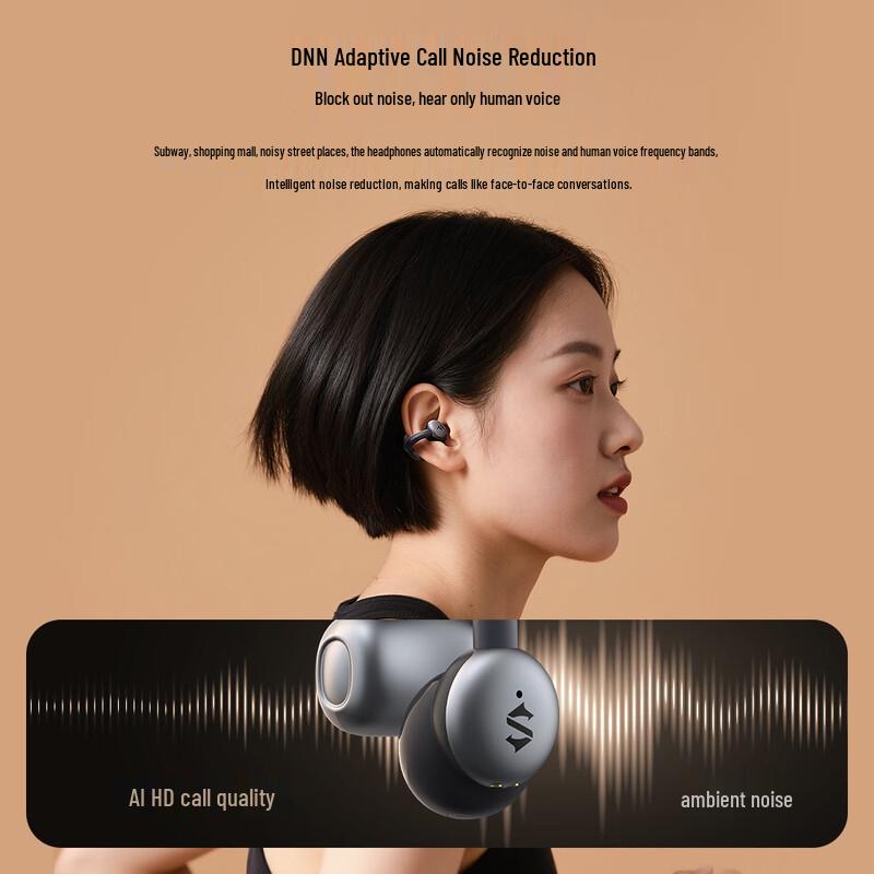 Bluetooth-гарнитура с клипсой для уха открытого типа Black Shark Fengming