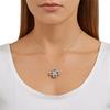Swarovski Deary Shimmering Lucky Heart Four Leaf Clover  Crystal Necklace Women necklace 5190617