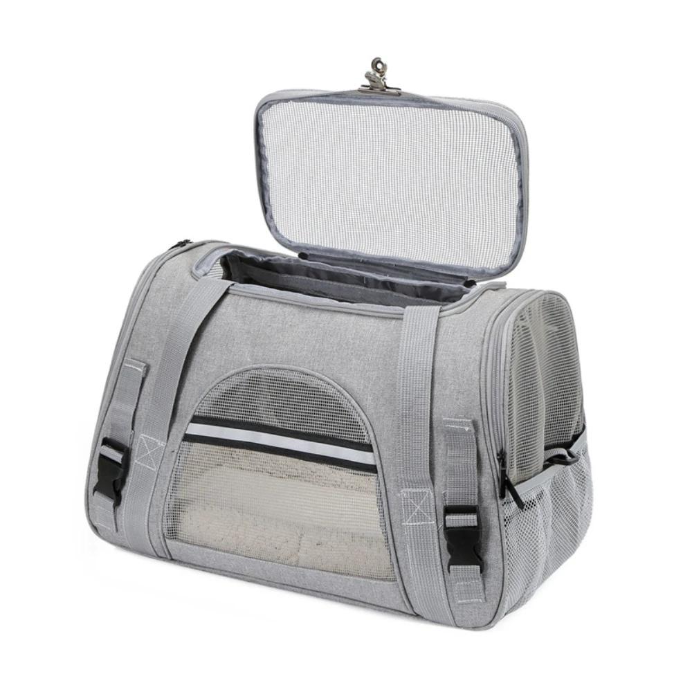 Large Cat Carrier Pet Portable Soft Side Backpack Cat Dog Carrier Bag Travel Bags Transport For Small Dogs Cats Pet Carring Bag