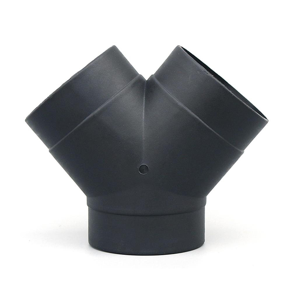 75mm Air Vent Ducting Y Piece Elbow Pipe Outlet Exhaust Connector For Eberspaecher Air For Diesel Parking Heater