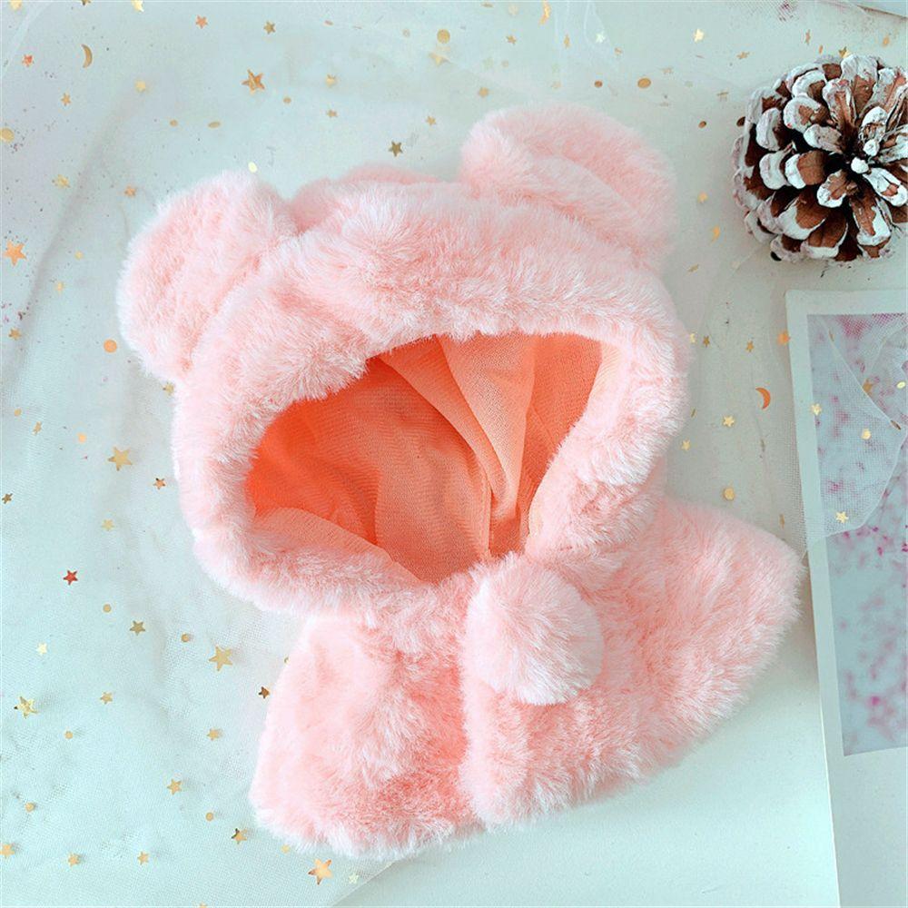 Мягкая кукла-животное Корейский идол Плащ с капюшоном Одежда для кукол Костюм Одежда для кукол Одежда для плюшевой куклы