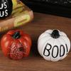 Cartoon Halloween Pumpkin Model Resin Fake Pumpkins Model Fall Harvest Decoration