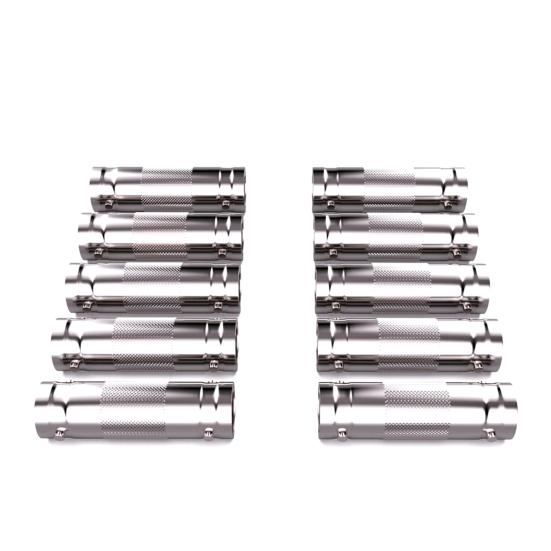 10Pcs BNC Female to Female Connector Adapter Coupler Converter Replacement Kit for CCTV Video Camera