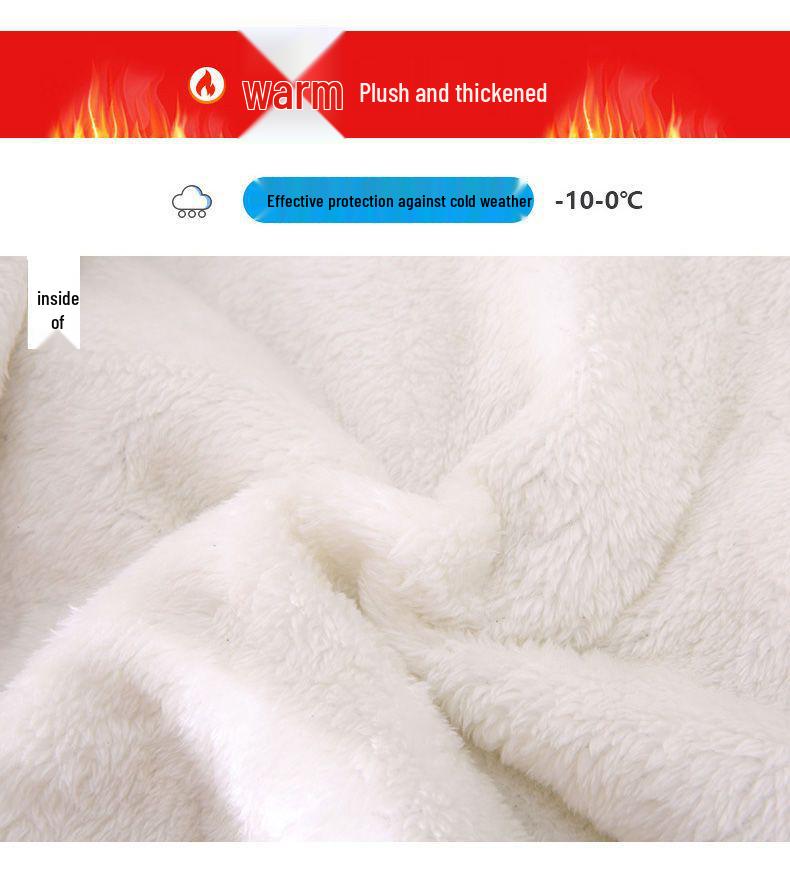 Детское зимнее пальто с толстой флисовой подкладкой - Хлопковое с наполнителем, Теплая модная куртка для больших детей