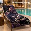 Travis Scott Custom Name Beach Towel Large Soft Towel for Indoor Bathroom Outdoor Beach