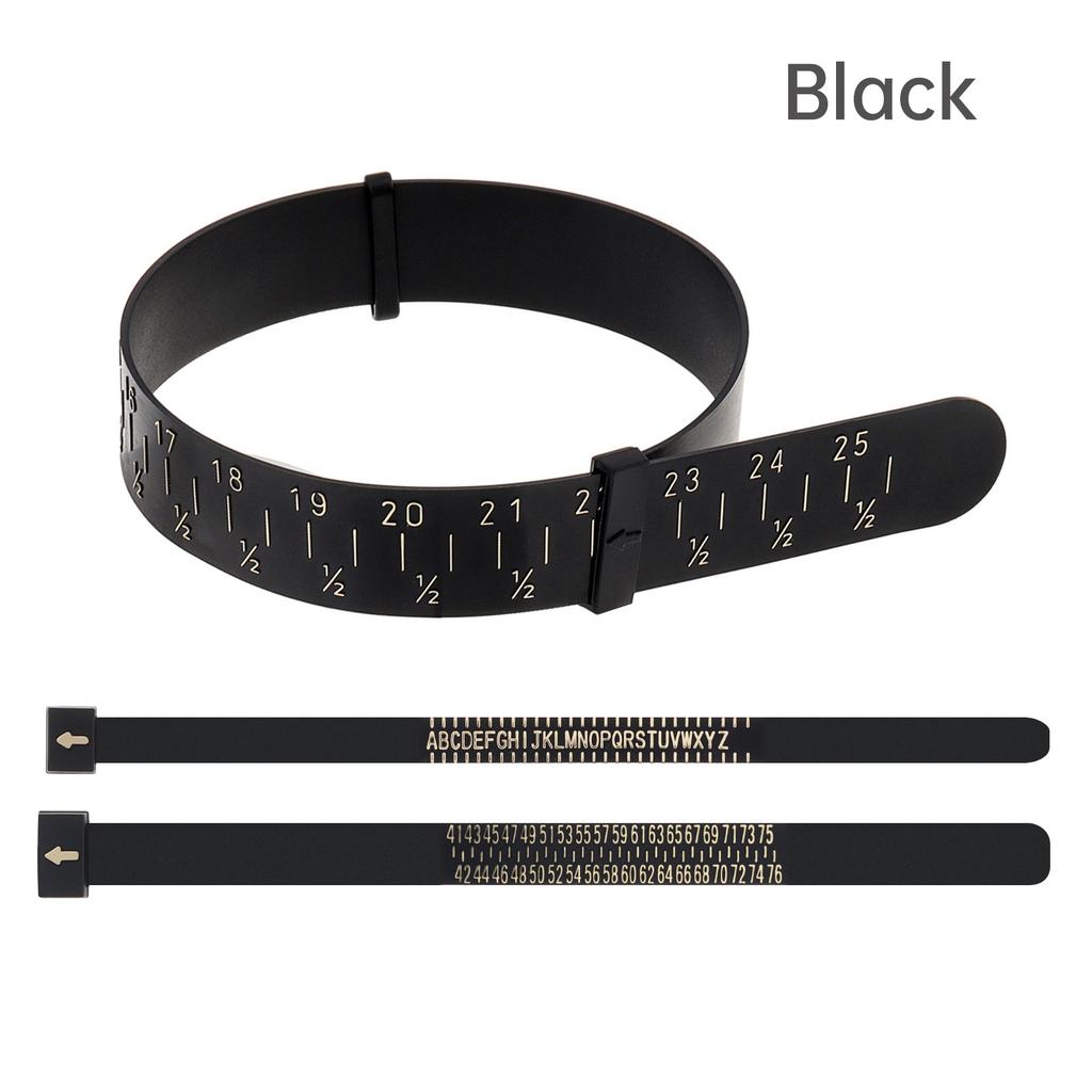 Набор из 3-х инструментов для измерения запястья для мужчин/женщин с UK RingSizer (А - Я), Размер пальца ЕС (41 - 76), Ювелирный браслет-калибровщик