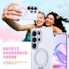 Magnetic Phone Case With 360 Rotating Stand Galaxy S26 Ultra S25 FE S24 Soft TPU Cover Anti-Fingerprint Matte Finish