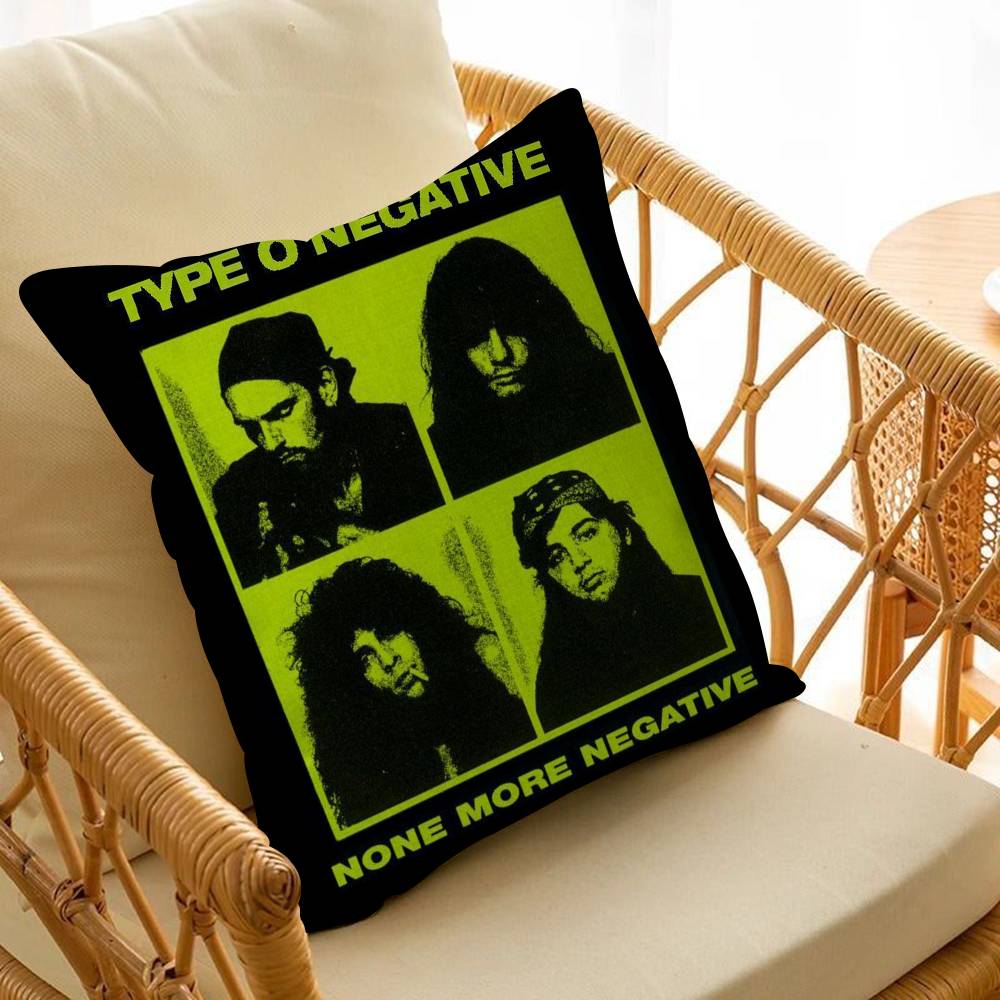 Подушка с изображением Type O Negative для Rock Band чехол для подушки мультяшный Подарок Чехол для подушки Спальня Дом Диван Стул Сиденье Декор чехол для подушки