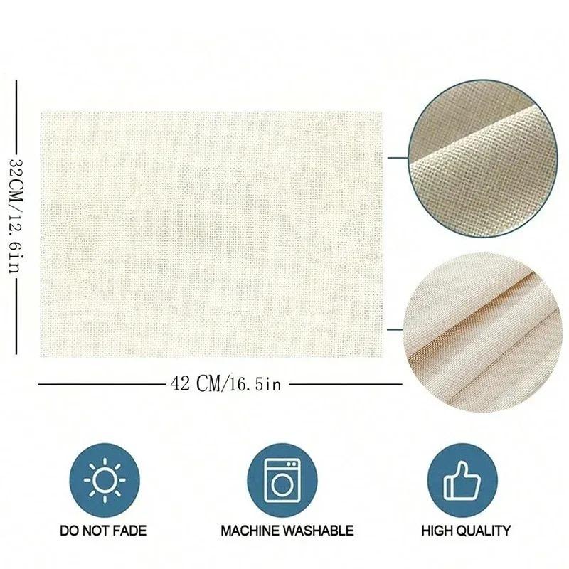 Художественные цветочные подставки с цитатой «Gather» Милые акварельные цветочные дизайны Термостойкие настольные коврики для обеденного стола