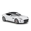 Масштаб 1/24 Welly Jaguar F-Type Coupe, модель автомобиля из сплава, литье под давлением, металлические игрушечные автомобили, модель автомобиля, коллекция высокой имитации, детские подарки