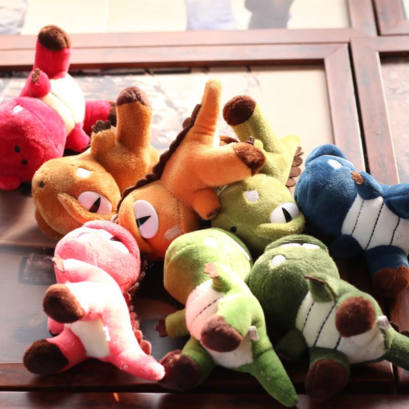 Cute Cute Little Dinosaur Pendant Plush Toy Doll Small Tyrannosaurus Rex Mini Doll Doll Claw Machine