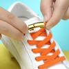 1 Pair Shoelace Metal Buckle Magnetic Lazy Shoe Lace Buckle Lock Shoe Laces Clip No Tie Lock for Sneakers Kids Adult