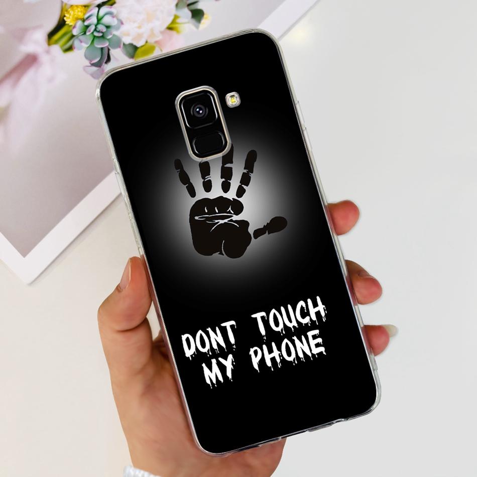 Для Samsung Galaxy A8 (2018) / A8+ (2018) Мягкий силиконовый TPU чехол SM-A730F A530F для Samsung A 8 A8 Plus, милые чехлы с мультяшными пандами
