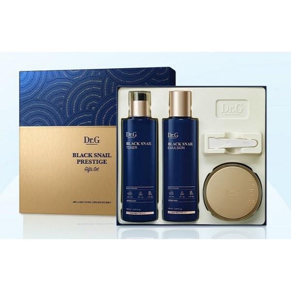 Доктор. G Black Snail Prestige Тоник для ухода за кожей 150 мл + Эмульсия 150 мл + Крем 50 мл набор, 1 комплект