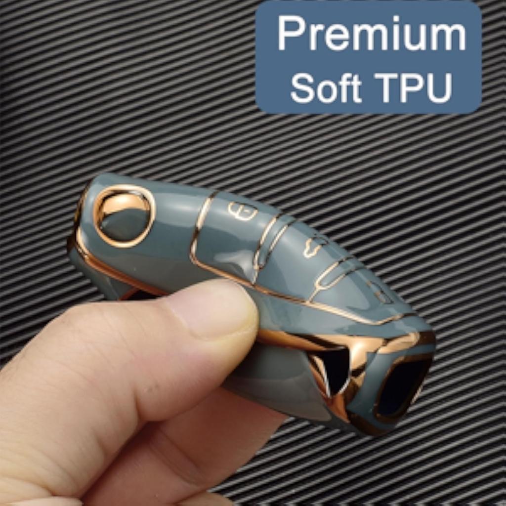 Чехол для брелока Volkswagen, высококачественный мягкий TPU защитный чехол для брелока на 360 градусов Volkswagen Jetta Golf Polo MK6 Passat Tiguan брелок