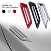 Car Exterior Hood Air Flow Side Fender Vent Intake Air Wing Cover Trim Car Styling Shark Gill ABS 3D Decoration New Decorations