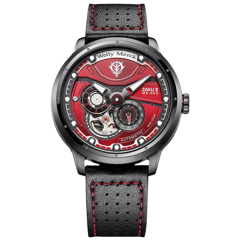 WM Watch Автоматические механические часы Мужские Нержавеющая сталь Водонепроницаемые MIYOTA 82S7 Ограниченная серия Welly Merck Watch Совместная серия