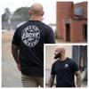 Unisex Graphic T Shirt Patriot Alliance 1776 American Freedom Circle Badge Double Side Print Land Of The Free Home