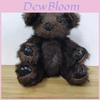 Плюшевый коричневый медведь с подвижными лапами, детский мишка Тедди, игрушка для детей и взрослых